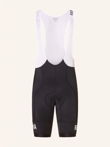 Rapha Spodenki Kolarskie Pro Team Training Bib Z Szelkami I Wyściełaną Wkładką schwarz białe