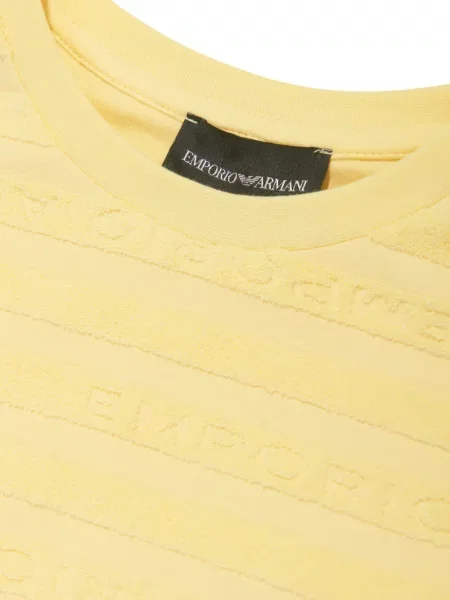 Тениска Emporio Armani жълто