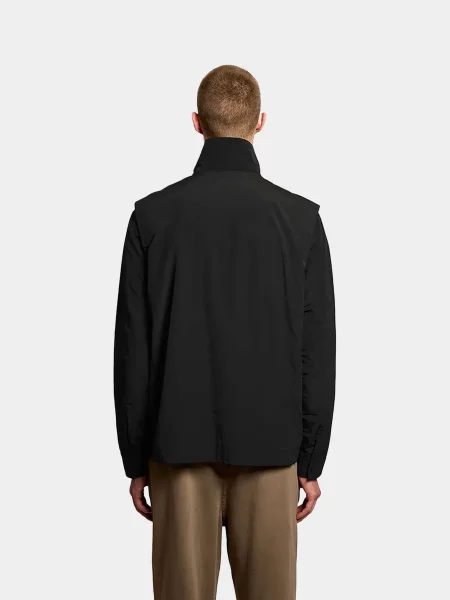 Утеплений жилет Lyle & Scott чорний