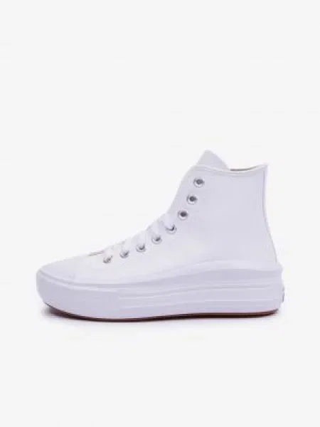 CONVERSE Členkové tenisky CHUCK TAYLOR ALL STAR MOVE' biela