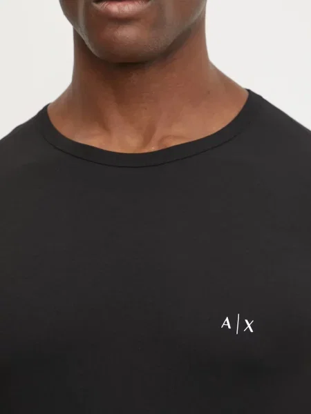 Póló Armani Exchange fekete