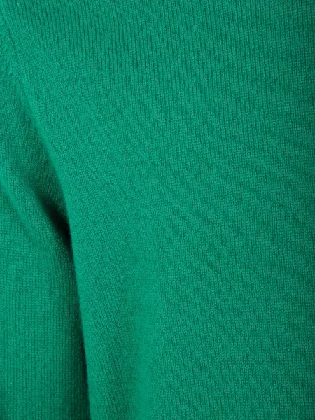Pulover Mc2 Saint Barth cu decolteu rotund verde