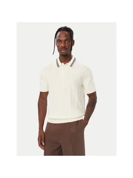Guess Pólóing Krém Regular Fit