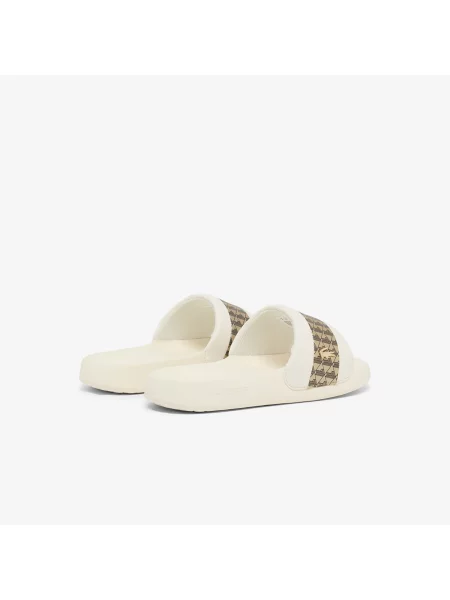 Шлепанцы Lacoste белые
