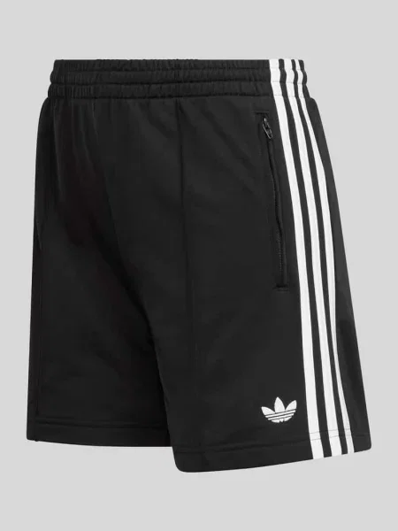 Spodnie treningowe z elastycznym pasem i wyhaftowanym logo Adidas Originals czarne