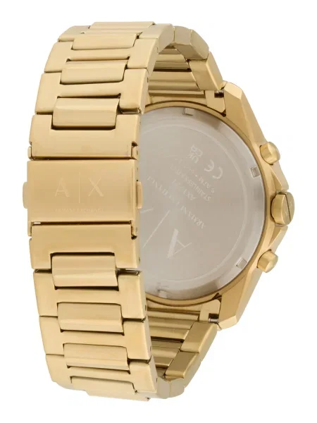 ARMANI EXCHANGE Ceas analogic auriu negru