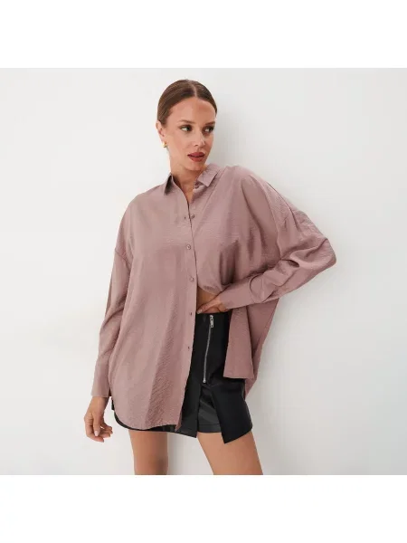 Mohito Сорочка oversize коричневий