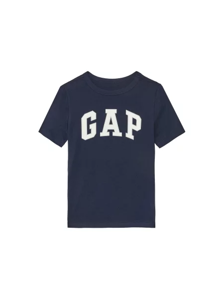 GAP Majica marine / siva bela