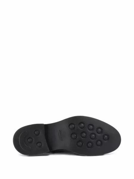 Botine chelsea Doucal's din piele de căprioară gri