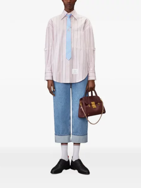 Košeľa Thom Browne ružová