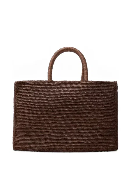 Geantă shopper Lié Studio maro