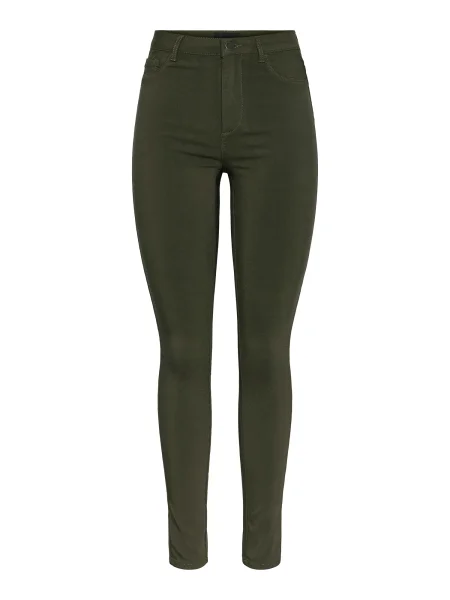 PIECES Jeggings HIGHSKIN' verde