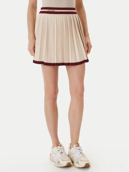 Guess Спідниця в складку бежевий