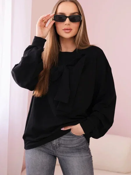 Bluza Kesi z lokom črna