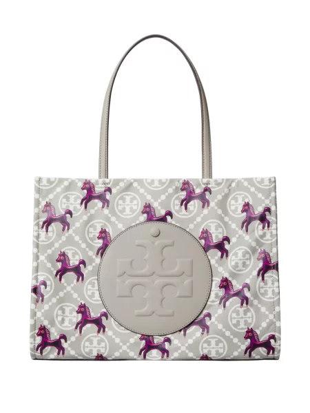 Geantă Tory Burch gri