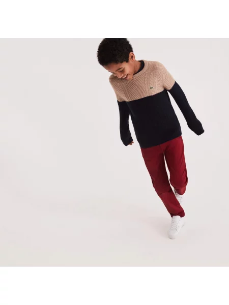 Брюки Lacoste красные