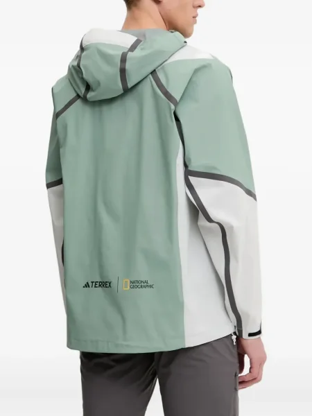 Sneakersy Adidas Terrex sznurowane w paski koronkowe czarne