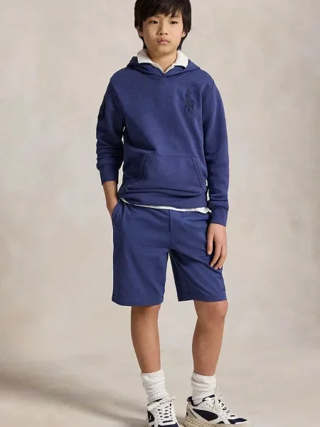 Polo Ralph Lauren кофта з капюшоном дитяча з бавовною
