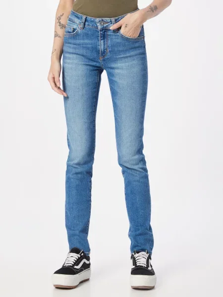 MUSTANG Jeans Shelby denim albastru
