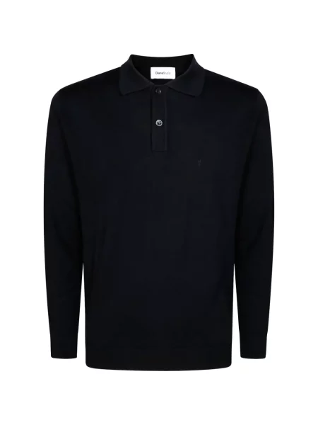 Μακρύς polo Diana Studio μαύρο