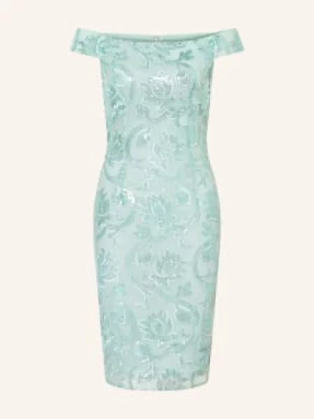 Adrianna Papell Sukienka Koktajlowa Z Cekinami blau