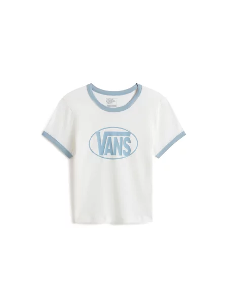 VANS Tricou gri taupe alb