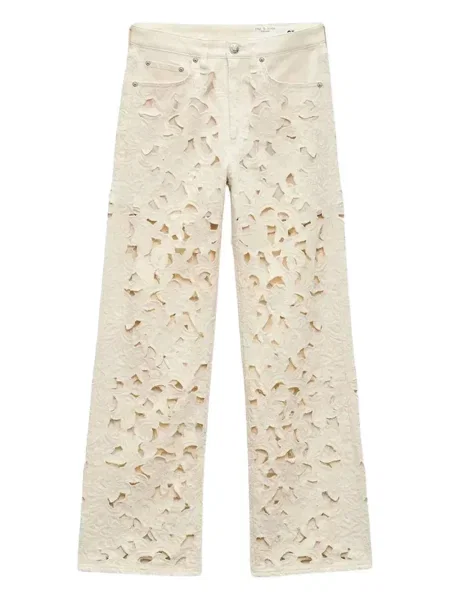 Blugi Rag & Bone cu model floral