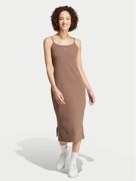 Adidas Rochie de zi ALL SZN maro
