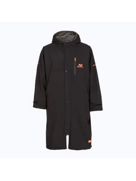 Флісова парка Zone3 чорна