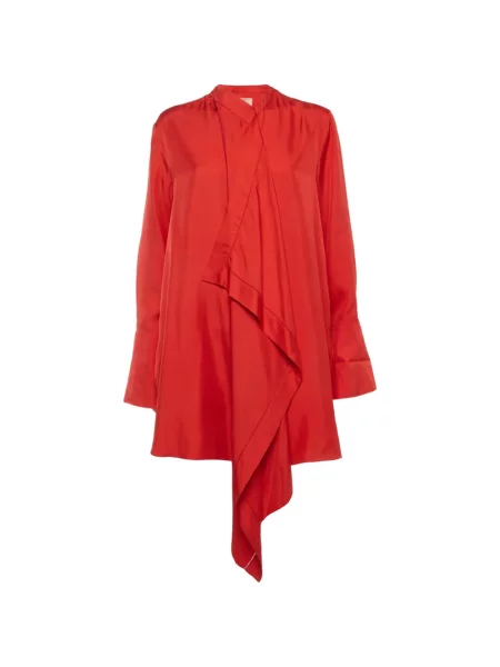 Rochie mini Roksanda drapată roșu