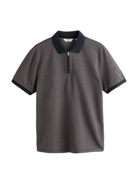 Next Pulover N. Premium gri taupe / gri grafit / negru alb