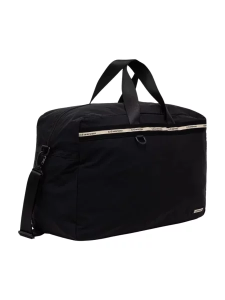 Plecaki gimnastyczne Emporio Armani Train Logo Gym Bag Black Universal czarny