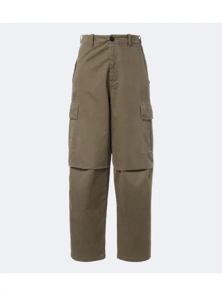 Pantaloni cargo Fendi verde