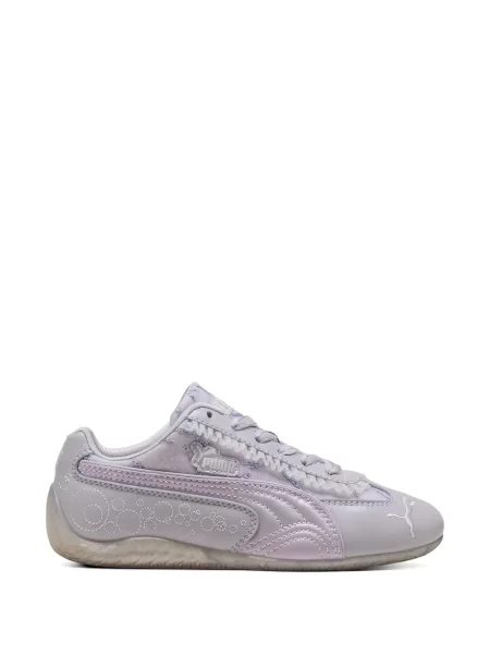 Sneakerși Puma cu autograf violet