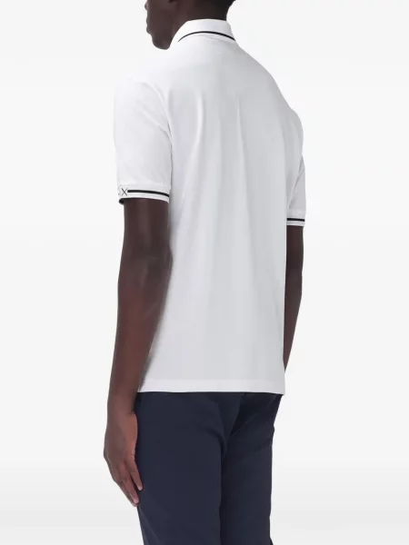 Pólóing Armani Exchange nyomtatás fehér