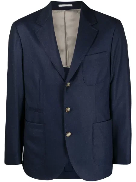 Sacou Brunello Cucinelli albastru
