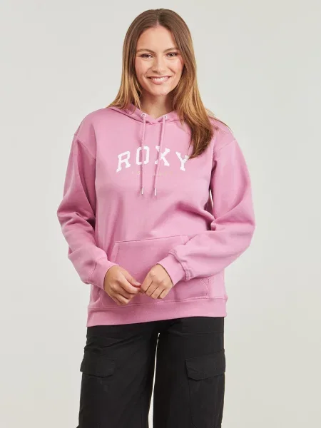 Hanorac cu glugă Roxy roz