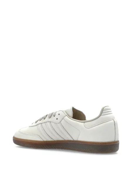 Șosete Adidas din piele alb