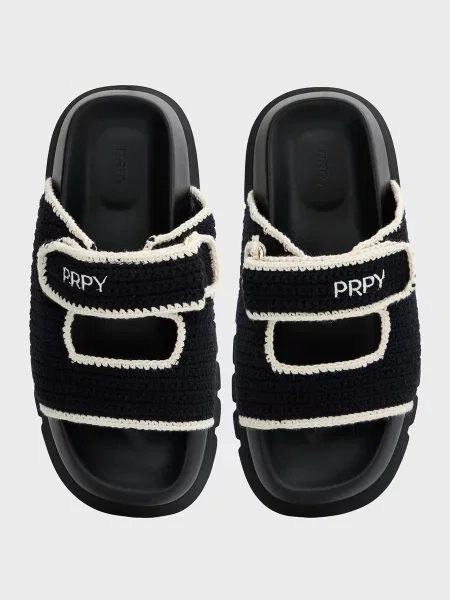 Шлепанцы Prpy черные