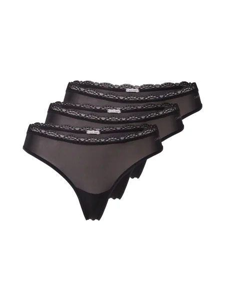 Calvin Klein Underwear Tanga negru