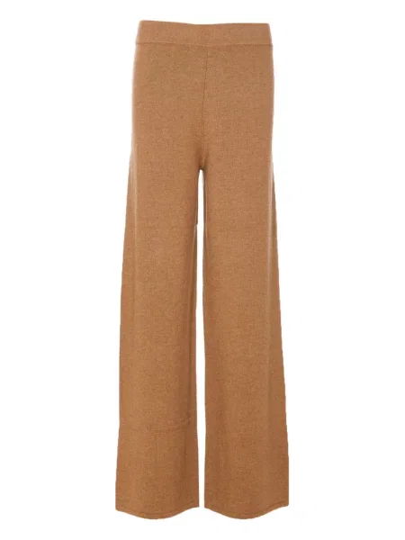 Pantaloni Max Mara de lână maro