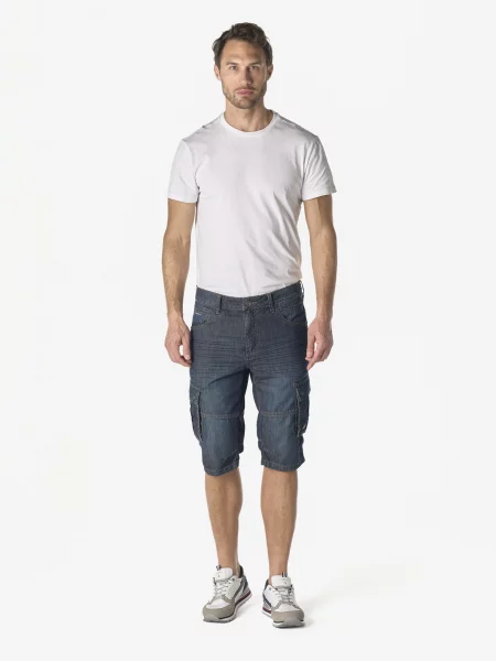 KOROSHI Pantaloni eleganți închis albastru