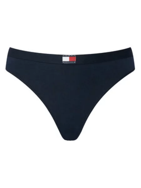 Tommy Hilfiger Underwear Tanga námořnická modř / světlemodrá / broskvová / pastelově růžová černá