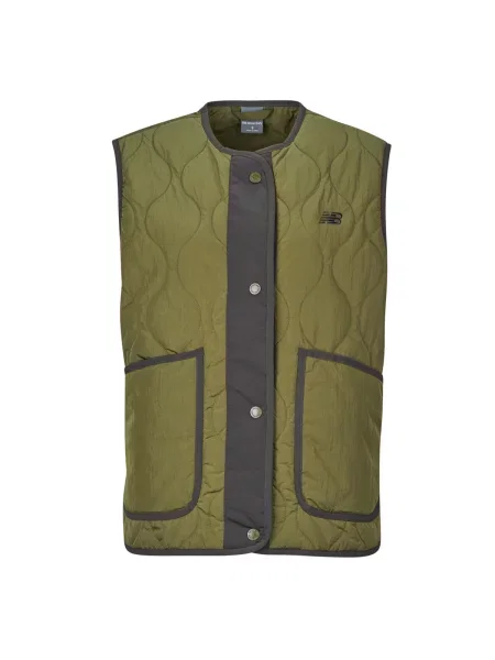 Matlasat vestă New Balance maro
