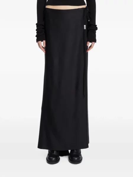 Fusta maxi Ann Demeulemeester negru