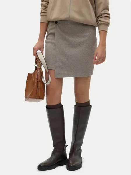 Vero Moda Fustă mini Kawi bej