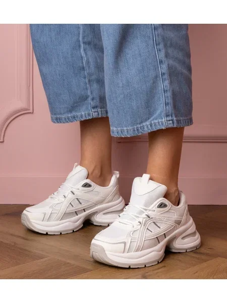 Sneakerși Gemre alb