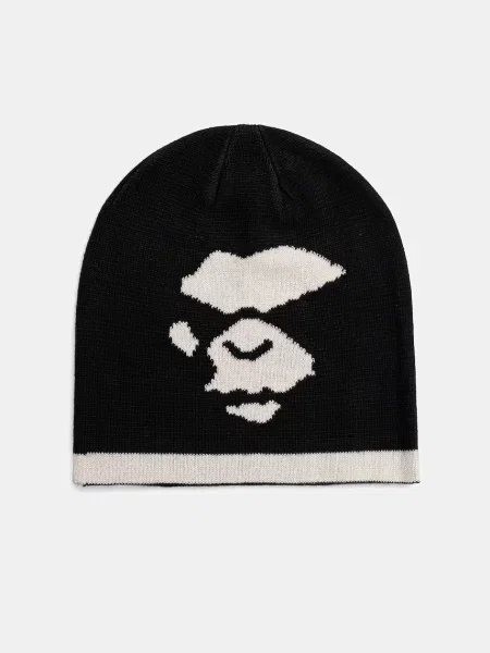 A Bathing Ape căciulă Mad Face negru