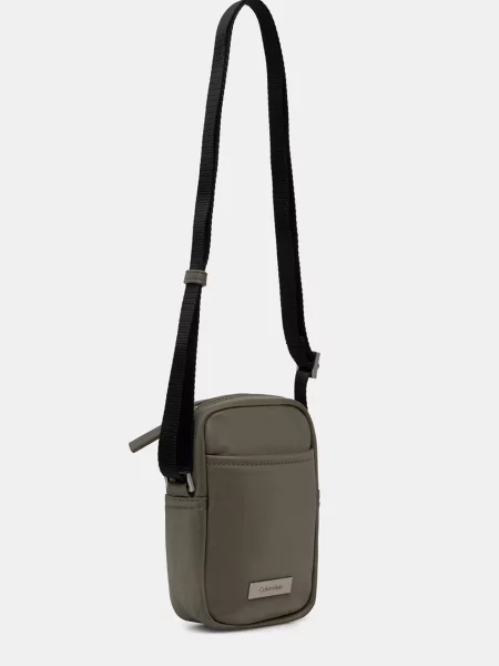 Calvin Klein Ľadvinka Sleek Slim Reporter zelená