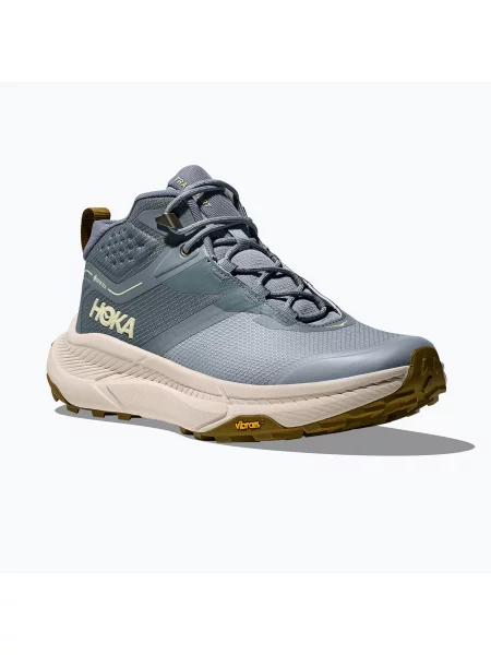 Кросівки трекінгові HOKA Transport Hike GTX slate blue/stucco сині
